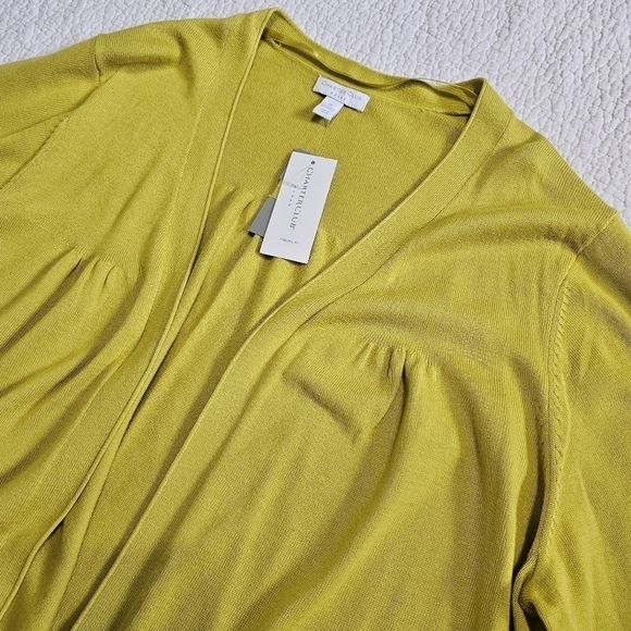 NWT Charter Club Open Cardigan Sweater - Picture 3 of 5